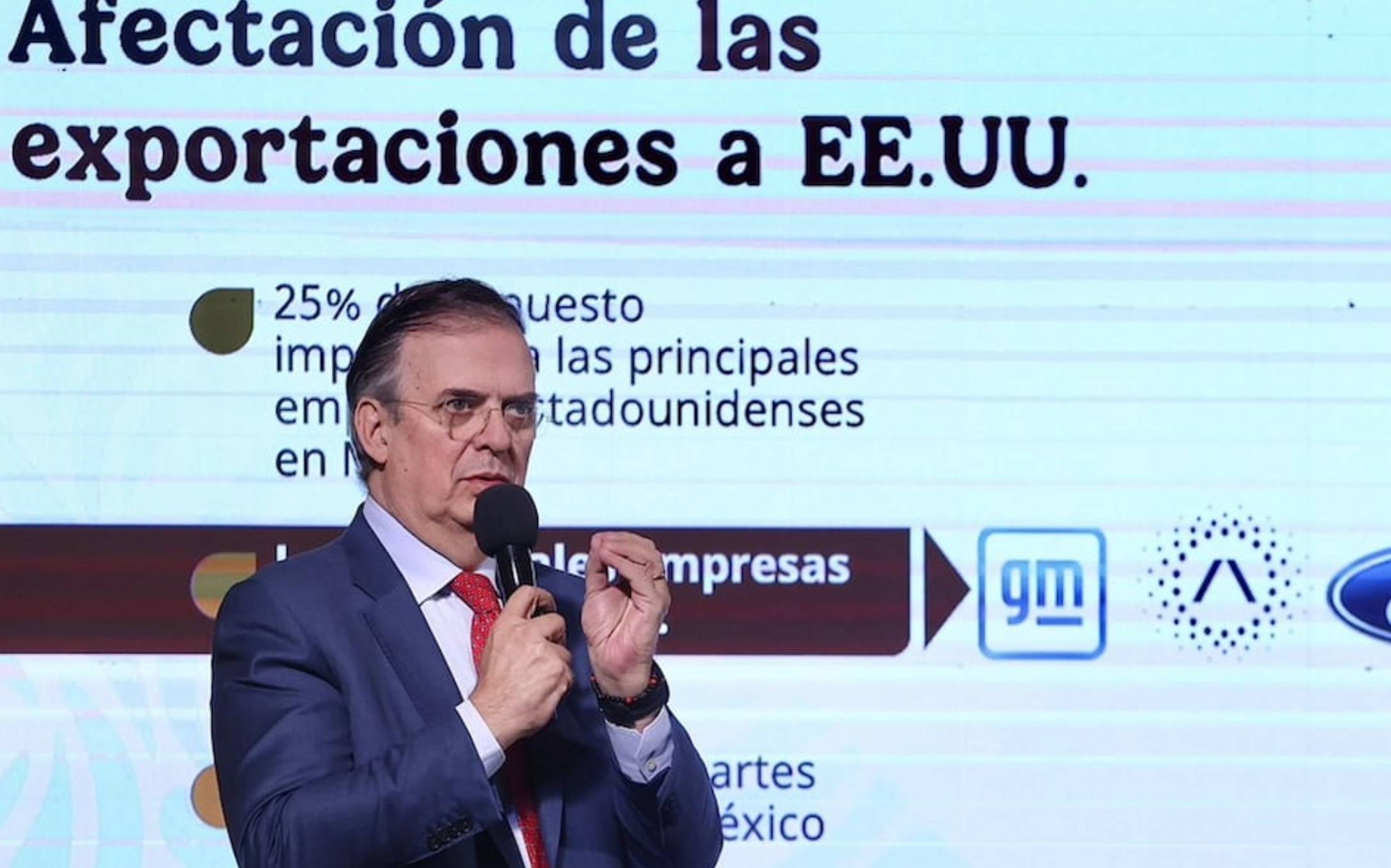 “Es un tiro en el pie”, responde Ebrard a amenaza de Trump